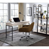 Wendral Natural & Black Desk Model 92670 By ACME Furniture